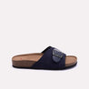 Womens Blue Casual Slippers