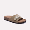Green Casual Slippers