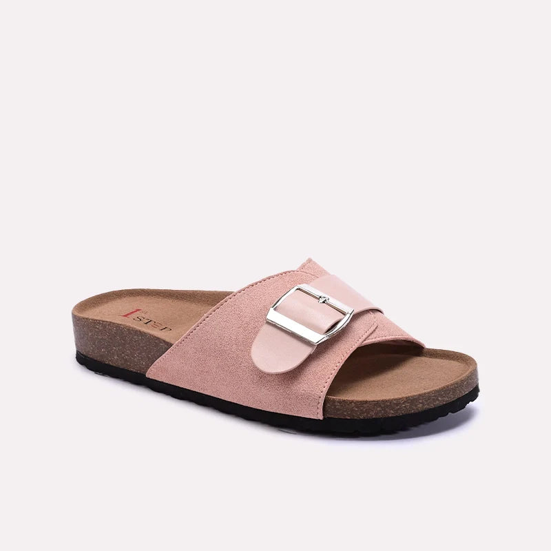 Pink Casual Slippers