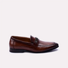 albert mens brown formal loafers