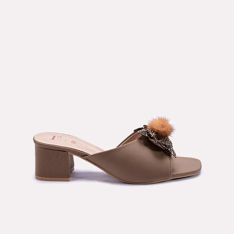 allure womens fawn fancy slippers