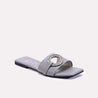 althea gray flat fancy slippers