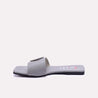 althea gray flat fancy slippers for women