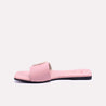 althea peach flat fancy slippers for women