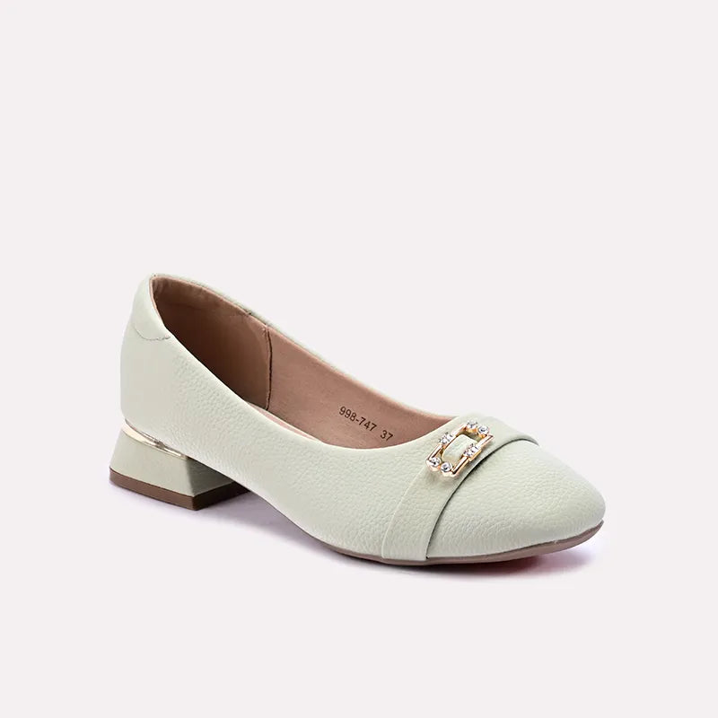 alwara green casual pumps