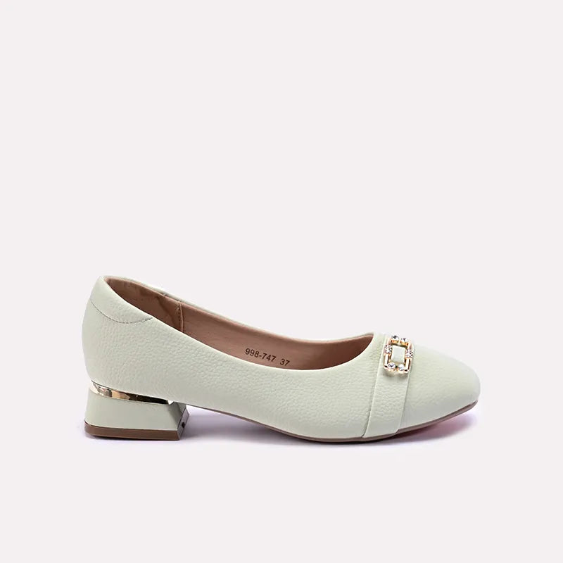 alwara women green casual pumps