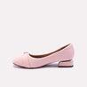 alwara pink casual pumps for women