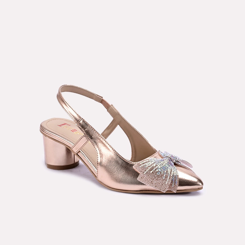 amabel peach bridal pumps