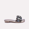 Amethyst women Gray Fancy Slippers