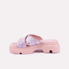 amy pink comfy slippers for women