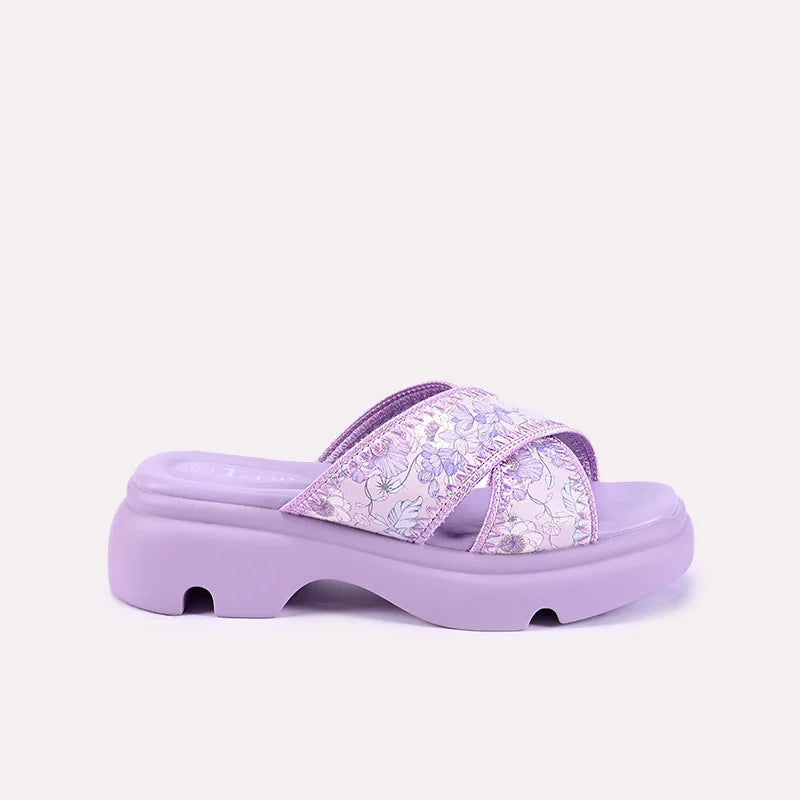 amy women purple comfy slippers