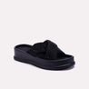 angela black casual slides