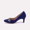 araminta blue fancy court shoes for mens