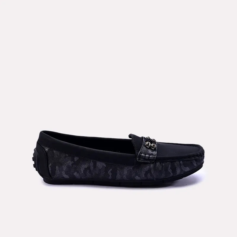 arina womens black casual pumps