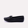 arisha black casual pumps for womens