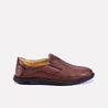 asher men brown casual shoes