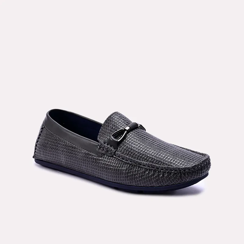 auden gray textured loafers