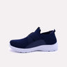 audrina blue slip on sneakers for women