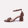 aura brown fancy sandals  for womens