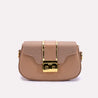 aura light brown luxury handbag