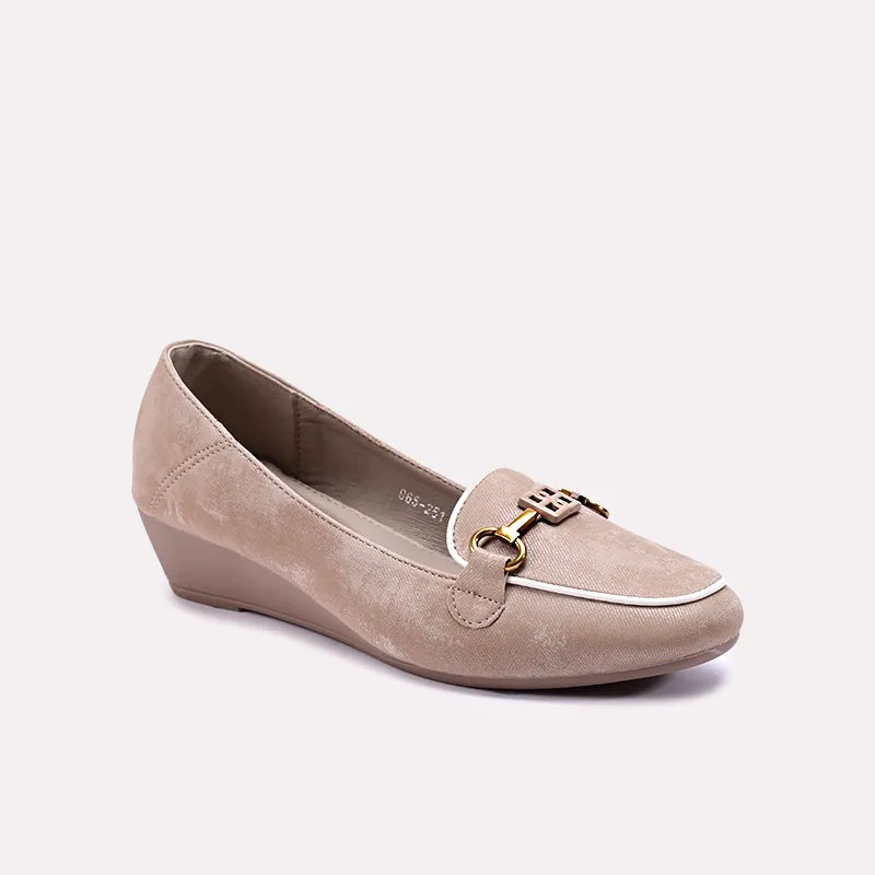 barbara fawn casual pumps