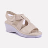 beatrice fawn soft casual sandals