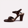 bella brown fancy sandals for women