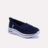 benedicta blue slip on sneakers