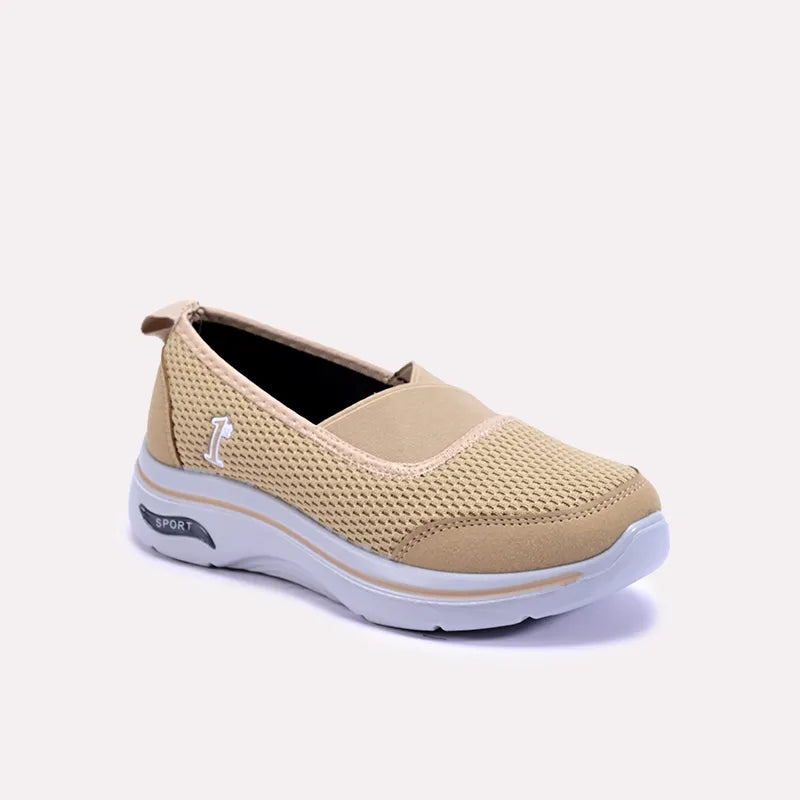 benedicta fawn slip on sneakers