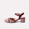 bette maroon casual pumps for women