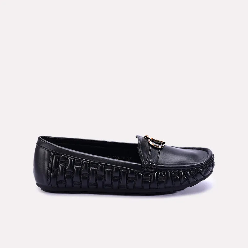 bettina womens black moccasin