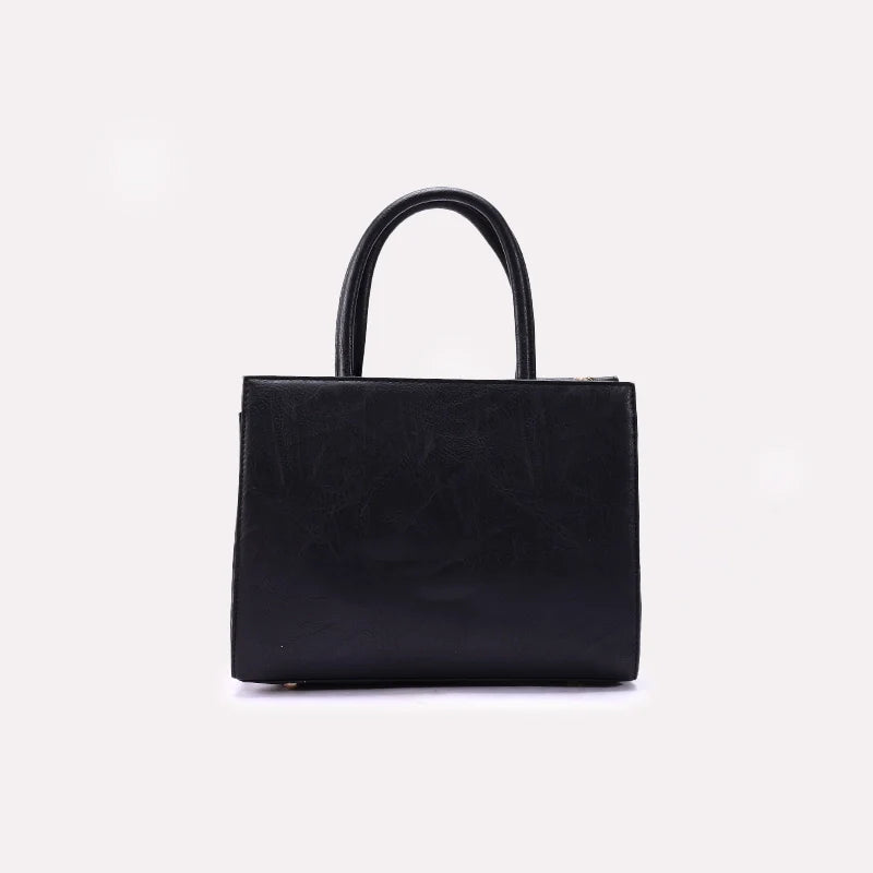 Womens Black Casual Shoulder Bag