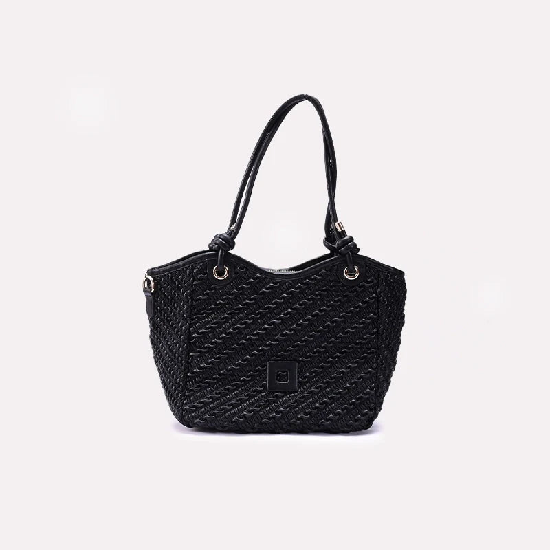 Black Casual Shoulder Bag