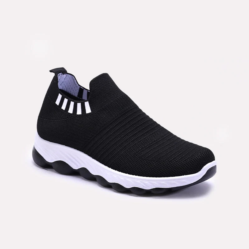 Black Slip On Sneakers Women