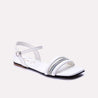 blair white fancy flat sandals