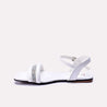 blair white fancy flat sandals for women