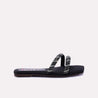 bliss womens black fancy slippers