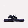 Womens Blue Fancy Slippers