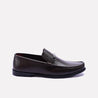 brad men brown classic loafers