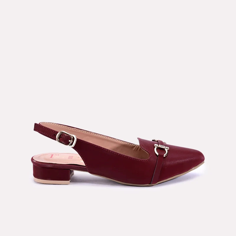 briara womens maroon fancy pumps