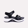 brielle womens black chunky casual sandals