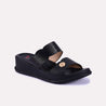 briony black casual slippers