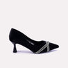 bromley womens black fancy pumps