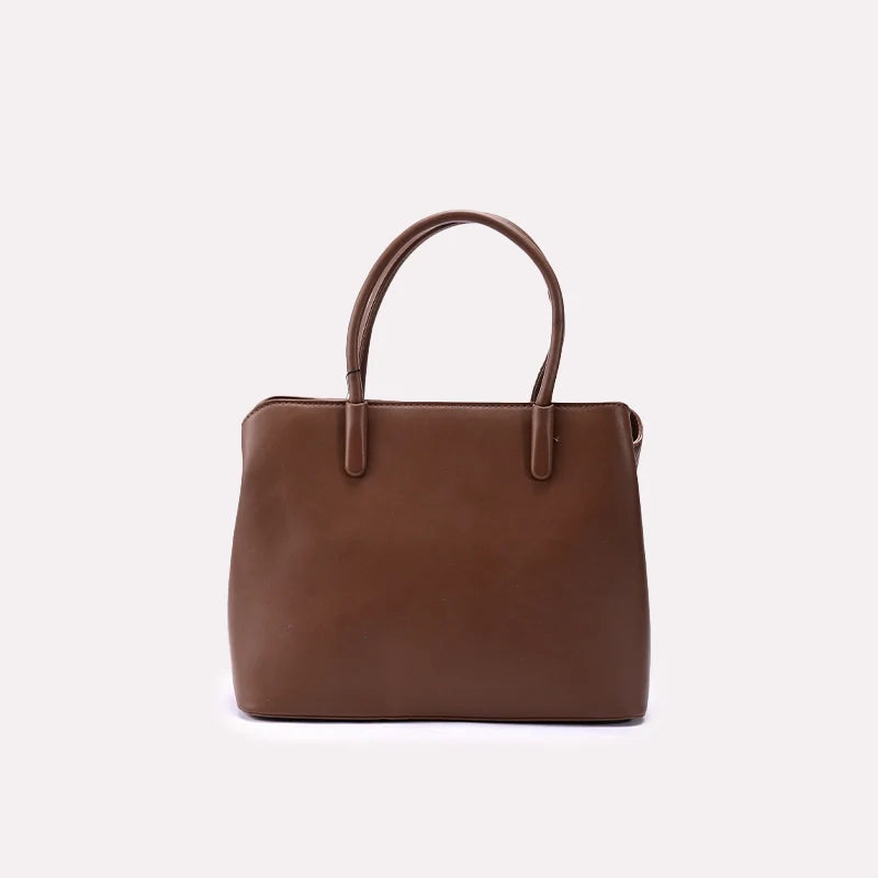 Womens Brown Casual Shoulder Bag