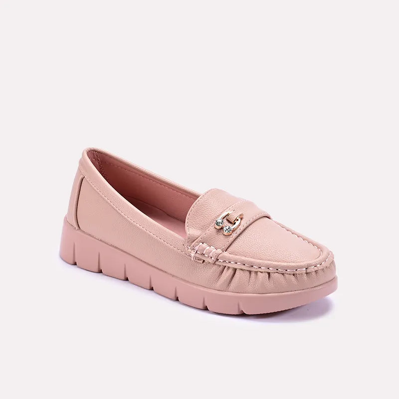 carla pink casual pumps