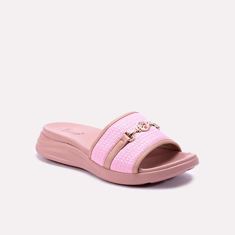 catherina pink casual slippers