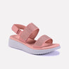 celia pink soft casual sandals