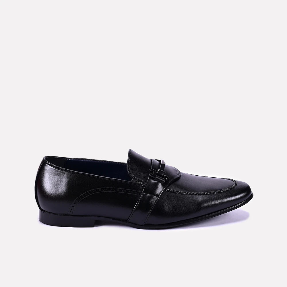 charles men black formal shoes