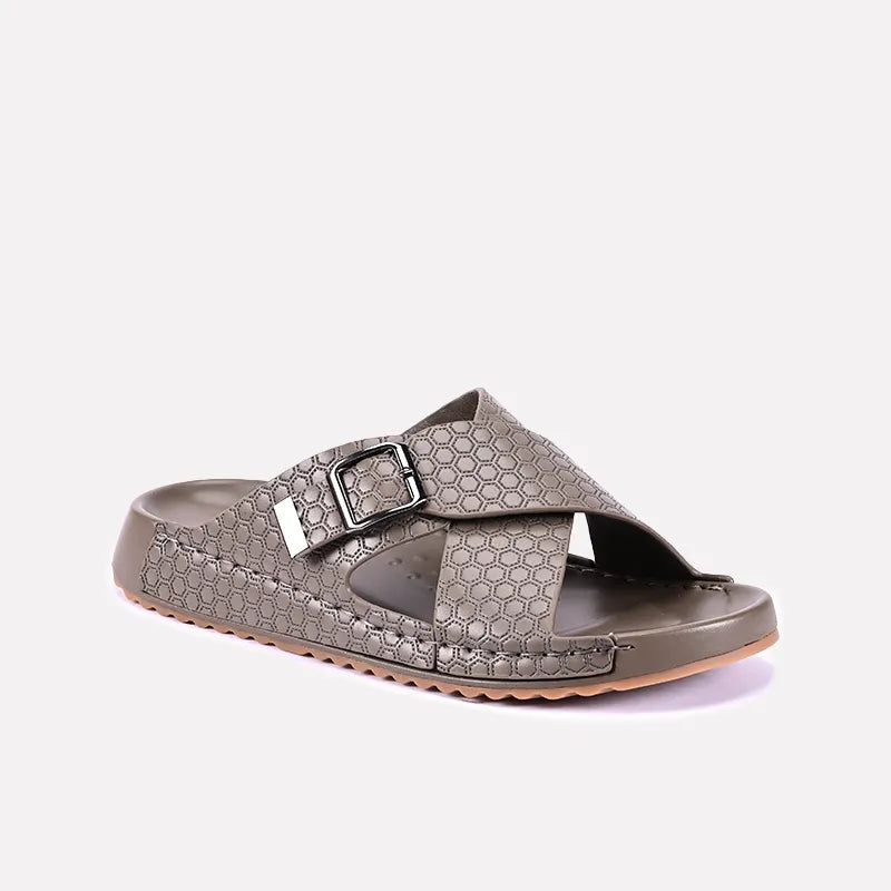 charlie gray criss cross slippers