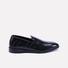 colton mens black slip on dress shoes